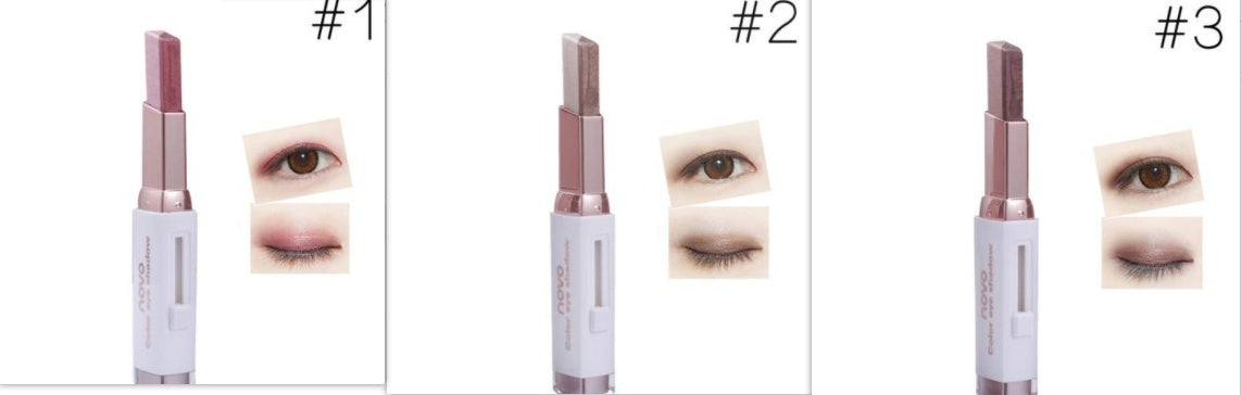 💖2-in-1 Gradient Eye Shadow Stick – Effortless Dual Color Eye Makeup Pencil