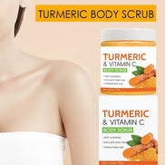 Turmeric Body Cleanser Facial Scrub Cleansing Oil Control Blackhead Remover Shrink Pores Skin Care Body Care