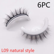 ✨Luxury Reusable 3D Mink Self-Adhesive Lashes – Glue-Free, Natural Volume, 10–20 Wears