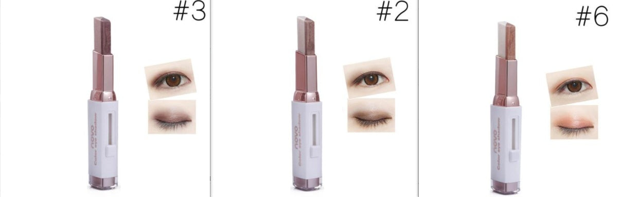 💖2-in-1 Gradient Eye Shadow Stick – Effortless Dual Color Eye Makeup Pencil