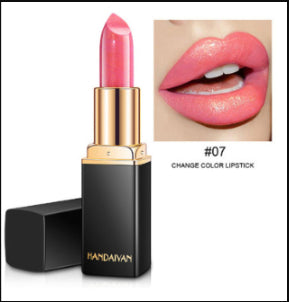 💄 SHINY METALLIC COLOR-CHANGING LIPSTICK