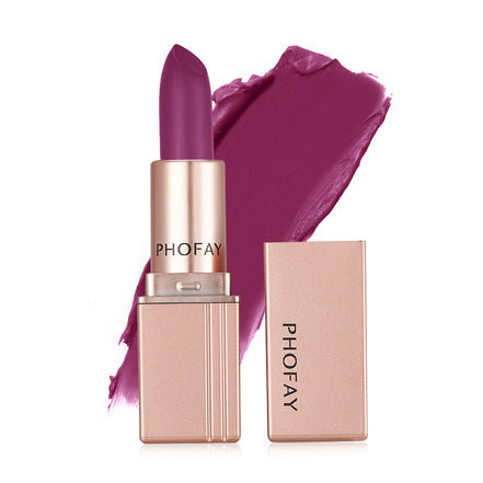 🌸 PHOFAY Matte Lipstick – PHOFAY Lipstick | No Stains. No Transfer. 50% OFF Today