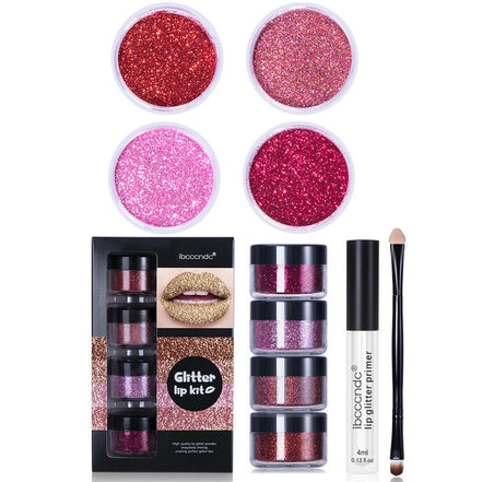 💖 Glitter Lip Gloss Kit – Long Lasting Shine That Survives Your Day