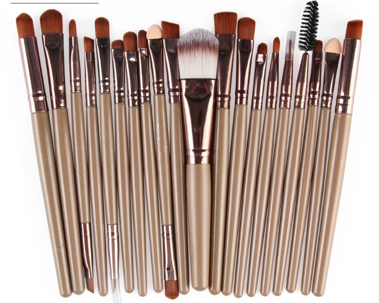 💄Luxury Soft Touch Makeup Brush Set – Flawless Blending Powder, Blush & Eye Shadow Brushes for Professional Finish