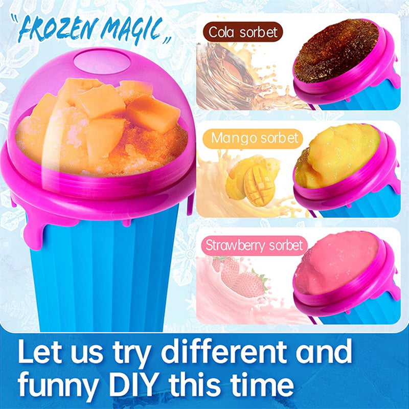 🧊Freeze & Squeeze™ 500ML Instant Slushy Maker Cup