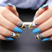 💅24 Matte Press-On Nails – Salon-Style Instant Manicure | Natural Fit Fake Nail Set with Glue-Free Option