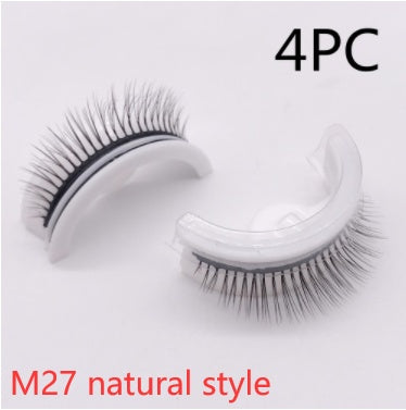 ✨Luxury Reusable 3D Mink Self-Adhesive Lashes – Glue-Free, Natural Volume, 10–20 Wears