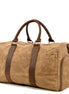 🧳 Men’s One Shoulder Travel Gym Bag – Large Capacity Wet & Dry Separation Canvas Duffel