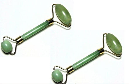 💚Premium Jade Facial Roller – Natural Skin Lifting & De-Puffing Beauty Tool | Glow-Boosting Facial Massage Roller