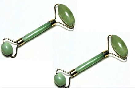 💚Premium Jade Facial Roller – Natural Skin Lifting & De-Puffing Beauty Tool | Glow-Boosting Facial Massage Roller