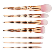 💎 7 PCS DIAMOND MAKEUP BRUSH SET