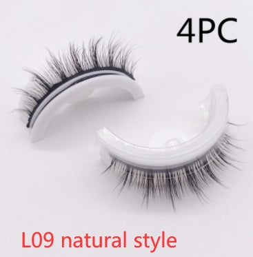 ✨Luxury Reusable 3D Mink Self-Adhesive Lashes – Glue-Free, Natural Volume, 10–20 Wears
