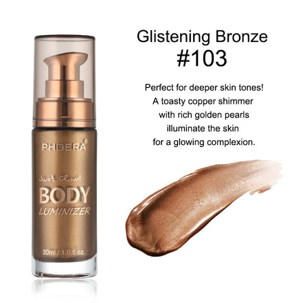 🌟GlowAura™ Liquid Body Highlighter – Instant Radiant Skin Glow for Face & Body