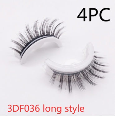 ✨Luxury Reusable 3D Mink Self-Adhesive Lashes – Glue-Free, Natural Volume, 10–20 Wears