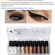 ⚡Waterproof Long-Lasting Shine Eyeliner – Smudge-Proof Precision That Lasts All Day