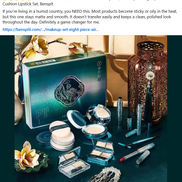 💄 MAKEUP SET – 8 PIECE AIR CUSHION LIPSTICK SET