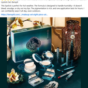 💄 MAKEUP SET – 8 PIECE AIR CUSHION LIPSTICK SET