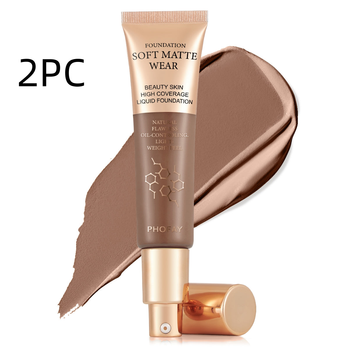 💄 PHOFAY Full Coverage Foundation