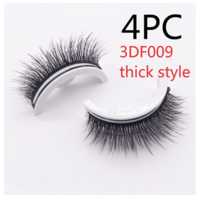 ✨Luxury Reusable 3D Mink Self-Adhesive Lashes – Glue-Free, Natural Volume, 10–20 Wears