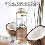 🌴Coconut Glow Body Oil – Deep Hydration & Sensual Massage Therapy (Non-Greasy, Long-Lasting Fragrance)