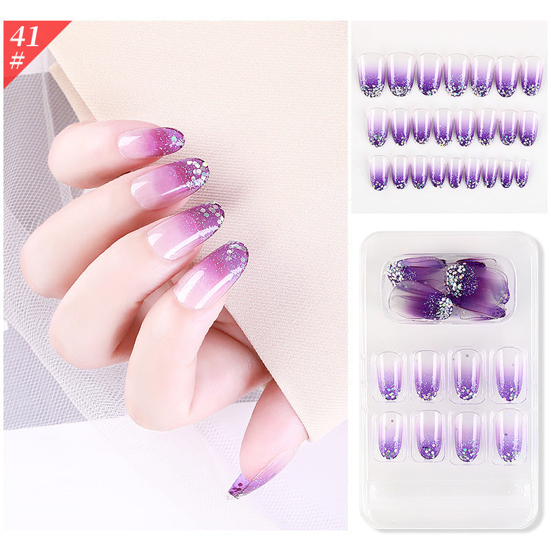 Long Lasting New Fake Nails Wearable Nail Patch Benspiti