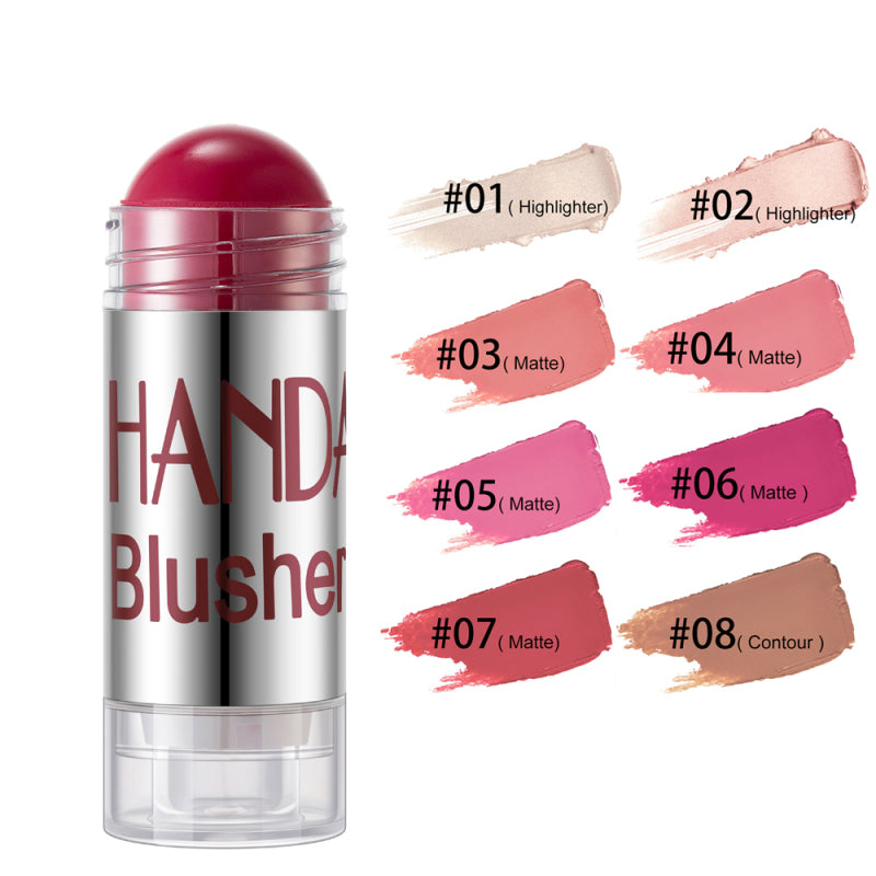 💄Long-Lasting Cream Blush Stick – Natural Glow Cheek Color, Waterproof & Easy Blend Makeup for Fresh Radiant Look