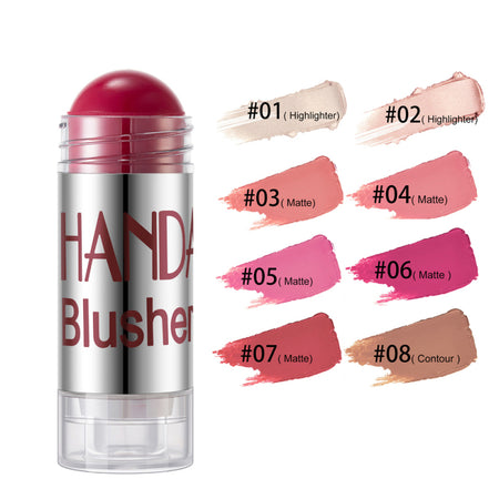 💄Long-Lasting Cream Blush Stick – Natural Glow Cheek Color, Waterproof & Easy Blend Makeup for Fresh Radiant Look