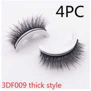 ✨Luxury Reusable 3D Mink Self-Adhesive Lashes – Glue-Free, Natural Volume, 10–20 Wears