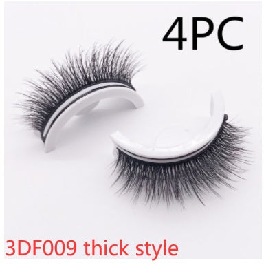 ✨Luxury Reusable 3D Mink Self-Adhesive Lashes – Glue-Free, Natural Volume, 10–20 Wears