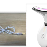 💎EMS Thermal Neck Lifting Massager – Electric Microcurrent Wrinkle Remover & Skin Tightening Device