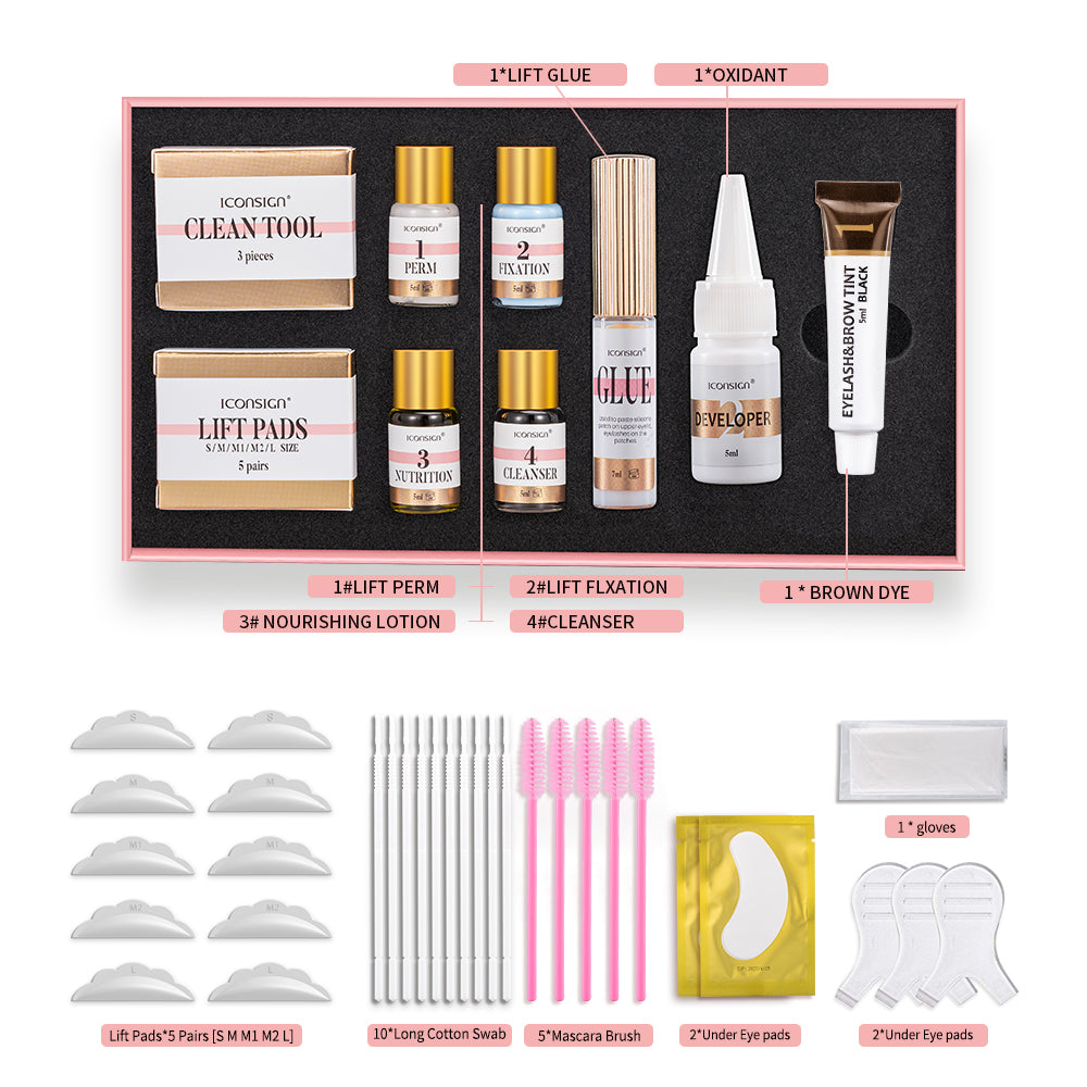 💖 ICONSIGN Lash Lift & Brow Tint Kit