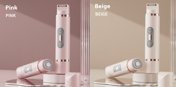 ✨SilkGlide Dual-Head Electric Shaver – Painless Hair Removal for Face, Bikini, Underarm & Legs