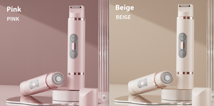✨SilkGlide Dual-Head Electric Shaver – Painless Hair Removal for Face, Bikini, Underarm & Legs