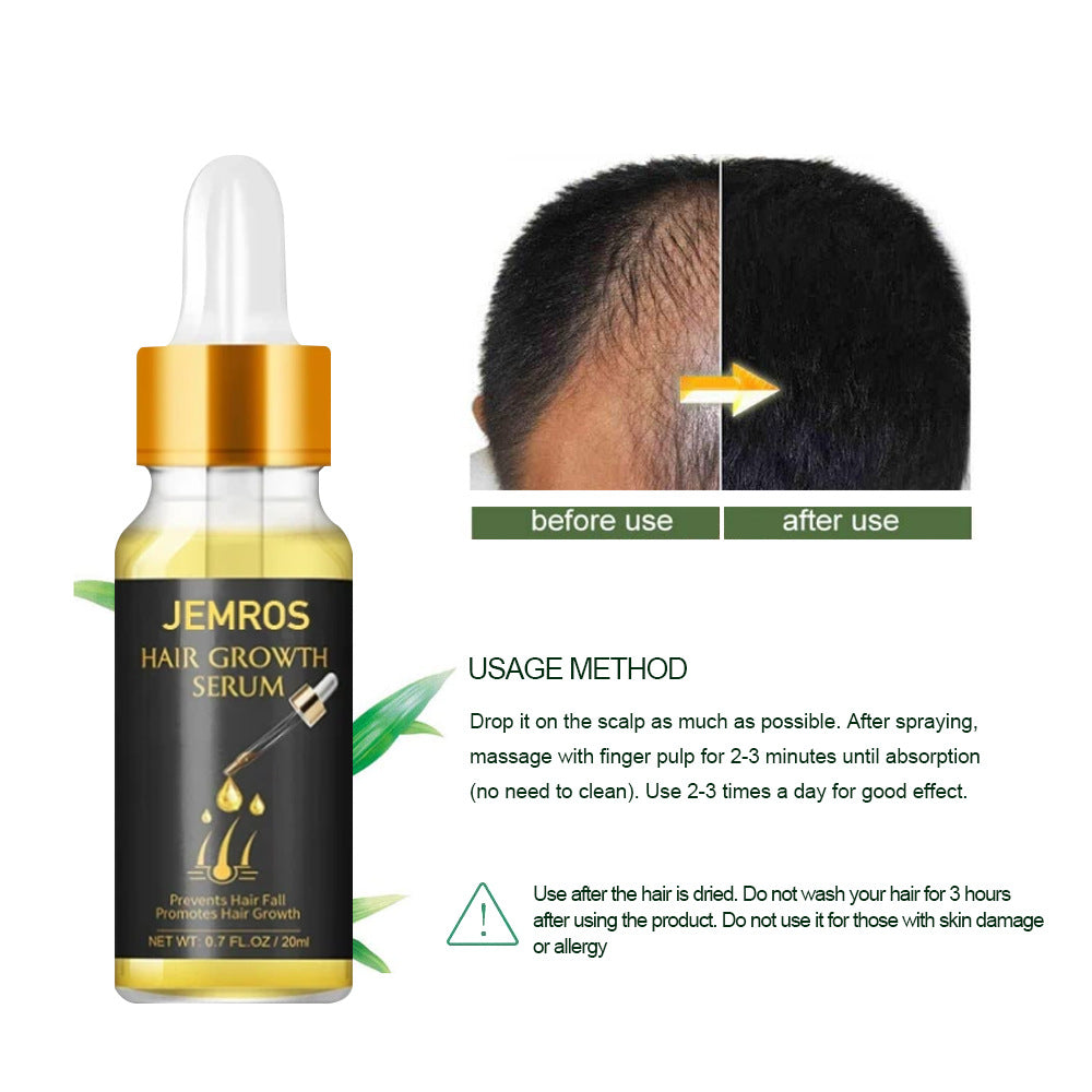 🌿Herbal Hair Growth Essential Oil – Natural Scalp Nourishing Formula for Thicker, Stronger, Healthier Hair