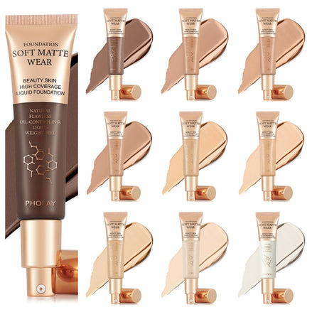 💄 PHOFAY Full Coverage Foundation