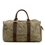 🧳 Men’s One Shoulder Travel Gym Bag – Large Capacity Wet & Dry Separation Canvas Duffel