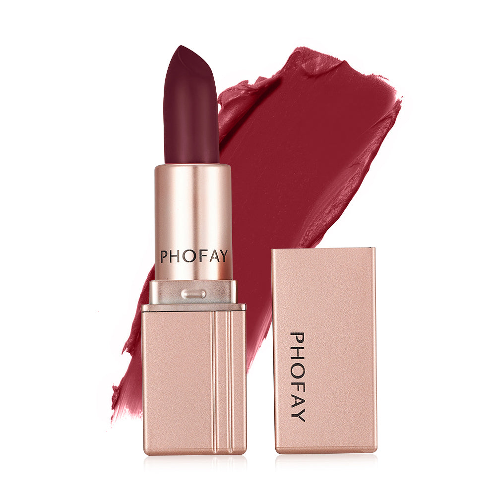 🌸 PHOFAY Matte Lipstick – PHOFAY Lipstick | No Stains. No Transfer. 50% OFF Today