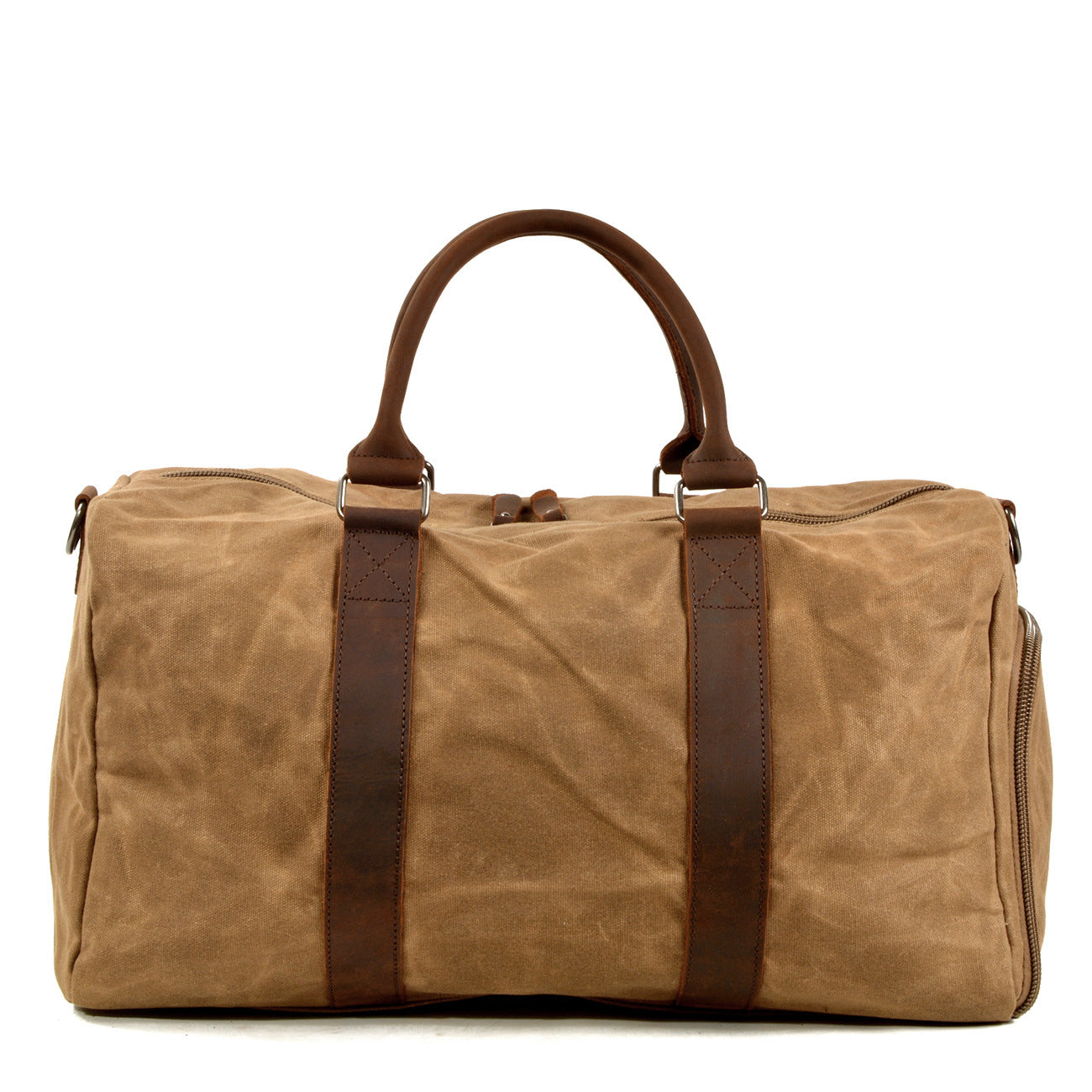 🧳 Men’s One Shoulder Travel Gym Bag – Large Capacity Wet & Dry Separation Canvas Duffel