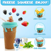 🧊Freeze & Squeeze™ 500ML Instant Slushy Maker Cup