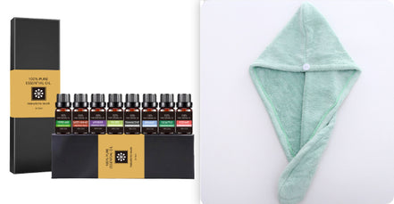 Organic Essential Oils Set Top Sale  Natural Therapeutic Grade Aromatherapy Oil Gift Kit For Diffuser