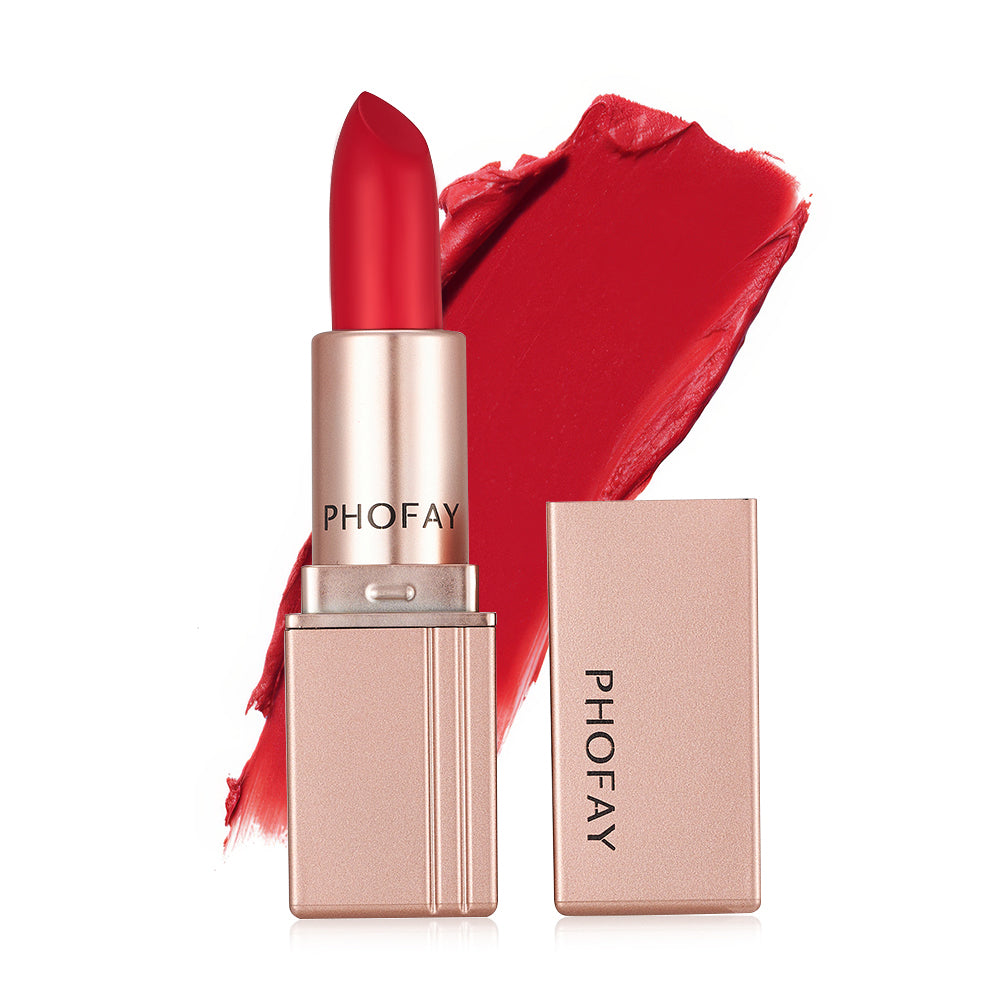 🌸 PHOFAY Matte Lipstick – PHOFAY Lipstick | No Stains. No Transfer. 50% OFF Today