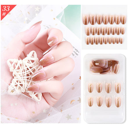 Long Lasting New Fake Nails Wearable Nail Patch Benspiti