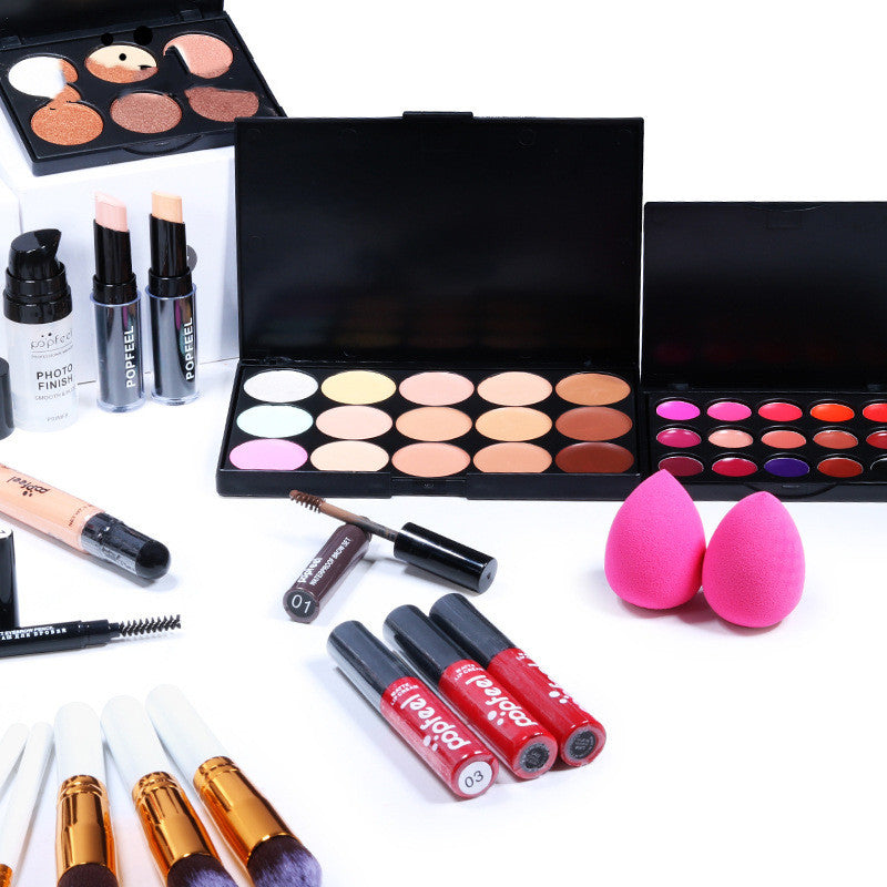 💄 All-in-One Beginner Makeup Set (Easy Natural Beauty Kit)