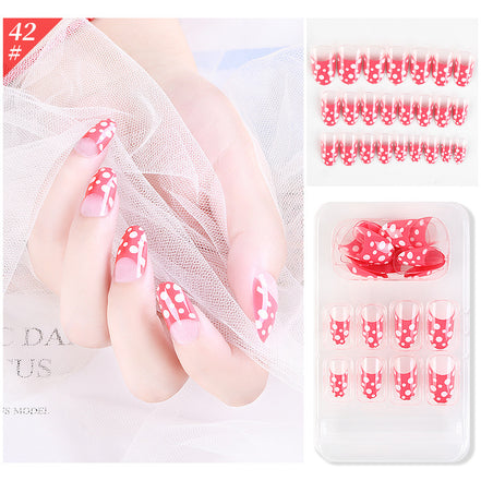 Long Lasting New Fake Nails Wearable Nail Patch Benspiti