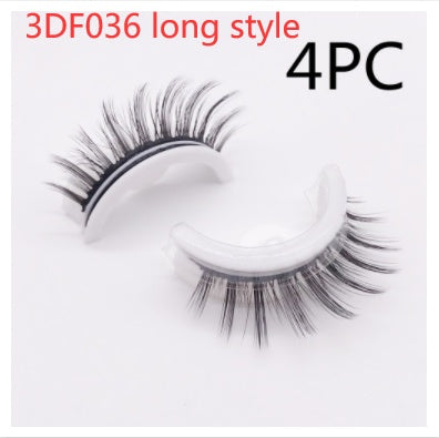 ✨Luxury Reusable 3D Mink Self-Adhesive Lashes – Glue-Free, Natural Volume, 10–20 Wears