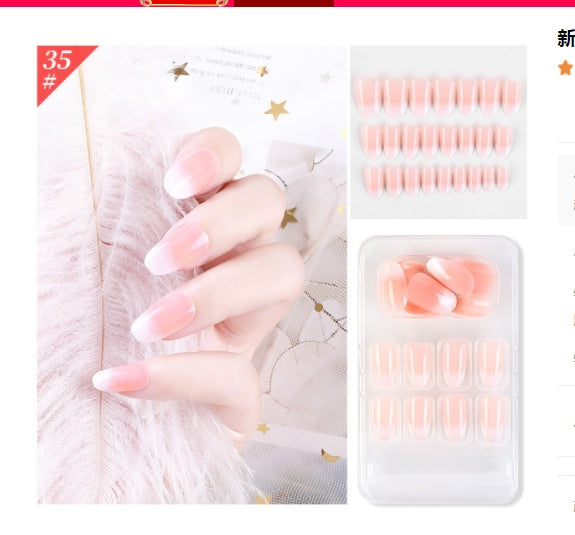 Long Lasting New Fake Nails Wearable Nail Patch Benspiti