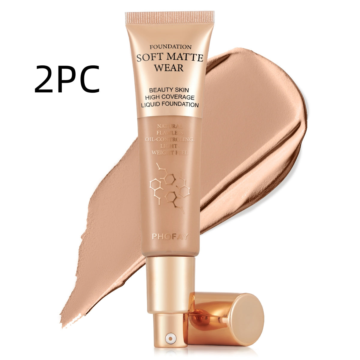 💄 PHOFAY Full Coverage Foundation