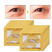 ⭐Gold Crystal Collagen Eye Patches – Reduce Puffiness, Dark Circles & Fine Lines in Minutes