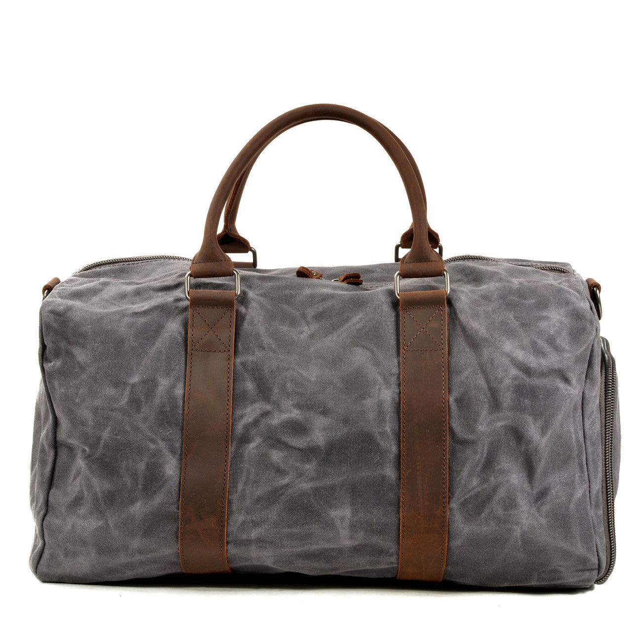 🧳 Men’s One Shoulder Travel Gym Bag – Large Capacity Wet & Dry Separation Canvas Duffel