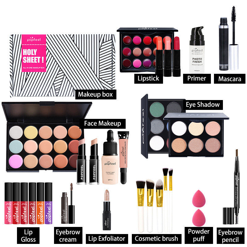 💄 All-in-One Beginner Makeup Set (Easy Natural Beauty Kit)